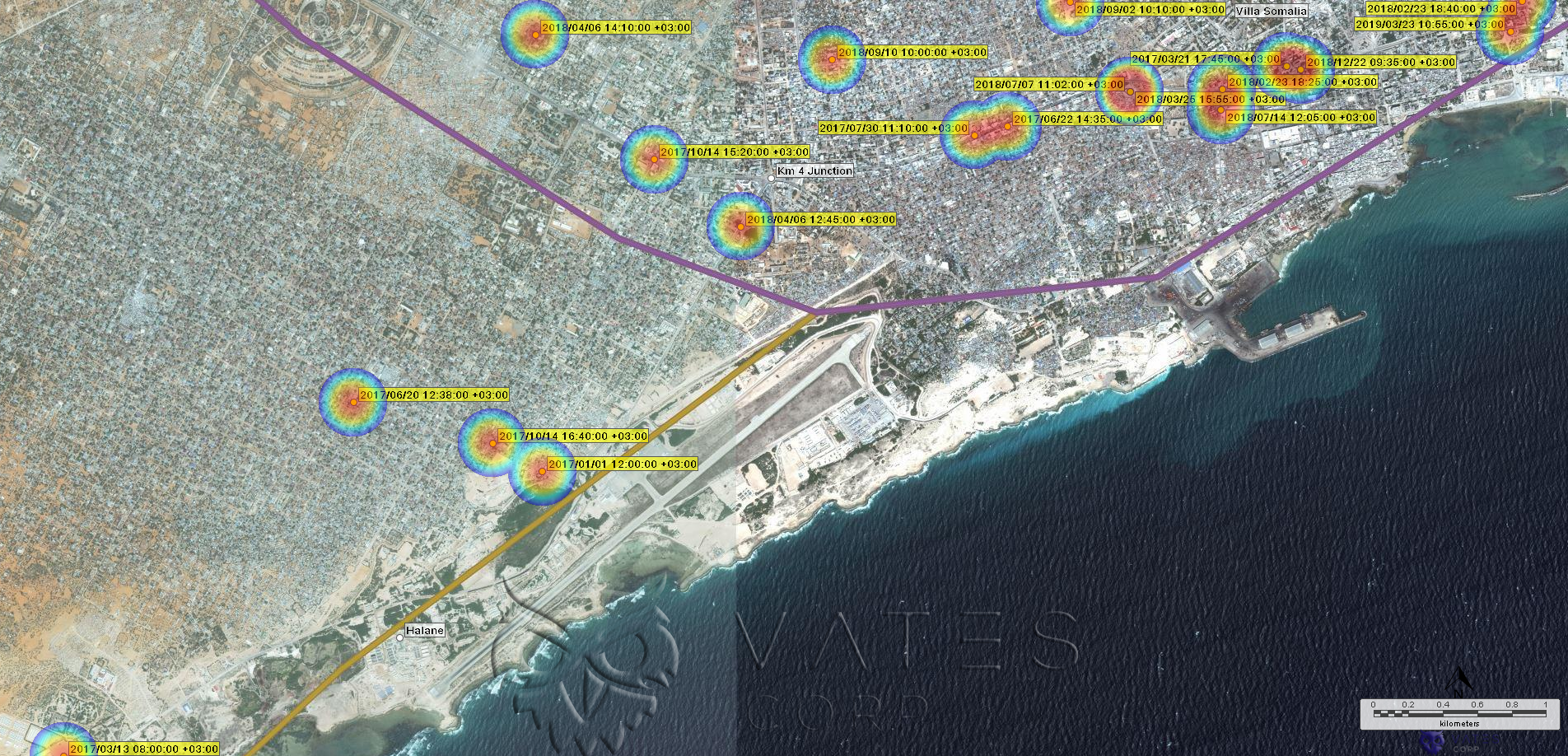 Vates Corp Jan 01 2017 - Apr 08 2019 Select Mogadishu Somalia VBIEDs Govt Targets (20)